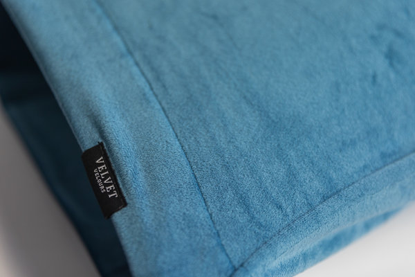 Beau Maison Kussensloop Petrol Blauw Bodypillow /Zwangerschapskussen /Lichaamskussen