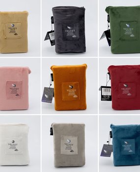 Beau Maison Velvet Pillowcases Assorti