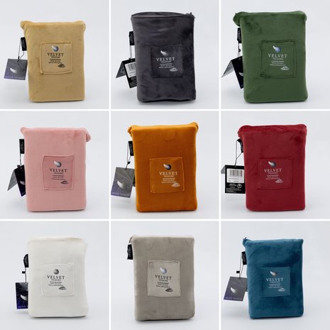 Beau Maison Velvet Pillowcases Assorti Beau Maison Velvet Pillowcases Assorti