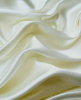 Beauty Silk Spannbettlaken Satin Creme