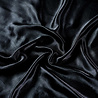 Beauty Silk Satin-Spannbettlaken Schwarz Beauty Silk Satin-Spannbettlaken Schwarz