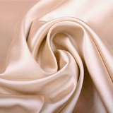 Beauty Silk Fitted sheet Satin Taupe