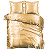 Beauty Silk Glanzend Satijnen Dekbedovertrek Champagne Gold Beauty Silk Glanzend Satijnen Dekbedovertrek Champagne Gold