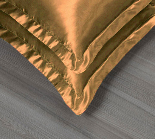 Beauty Silk Satijnen Kussenslopen Champagne Gold 2 stuks