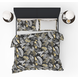 Refined Bedding Dekbedovertrek Jungle Style Black Refined Bedding Dekbedovertrek Jungle Style Black