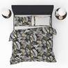 Refined Bedding Dekbedovertrek Jungle Style Black Refined Bedding Dekbedovertrek Jungle Style Black