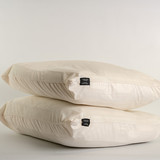 Beau Maison Velvet pillowcases Pearl white