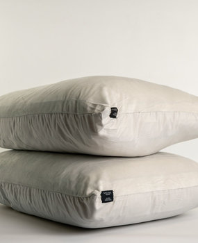 Beau Maison Velvet pillowcases Silver