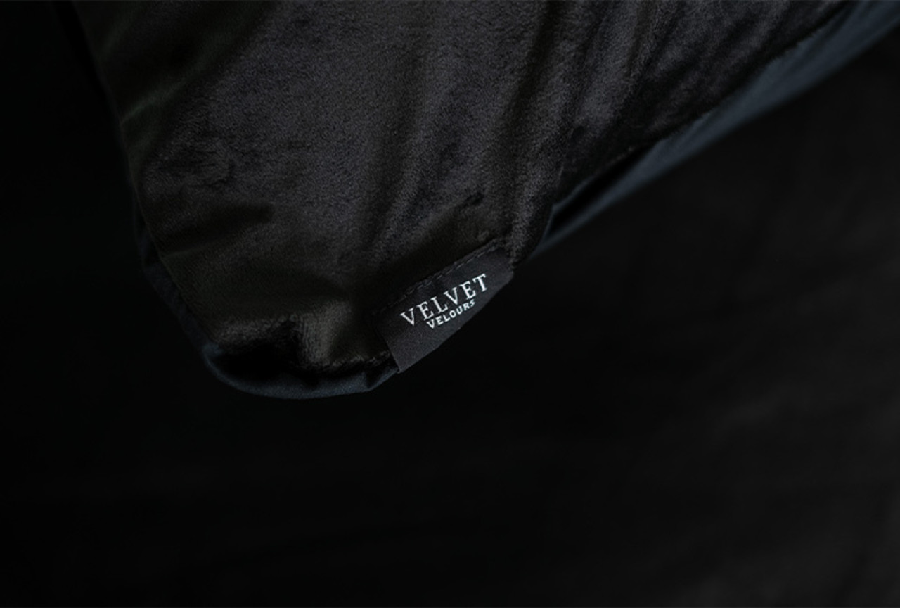 Beau Maison Velvet Pillowcases Black Velvet Velvet