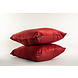 Beau Maison Fluwelen kussenslopen Bordeaux-rood Velvet-velours Beau Maison Fluwelen kussenslopen Bordeaux-rood Velvet-velours