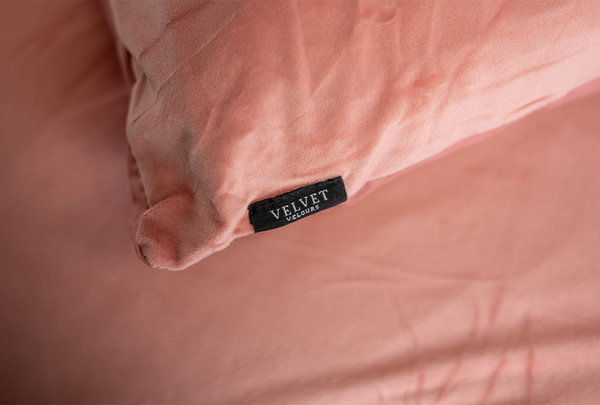 Beau Maison Fluwelen kussenslopen Oud rose Velvet-velours