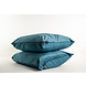 Beau Maison Fluwelen kussenslopen Petrol Blauw Velvet-velours Beau Maison Fluwelen kussenslopen Petrol Blauw Velvet-velours