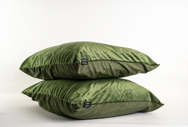 Beau Maison Velvet pillowcases Green Velvet velvet Beau Maison Velvet pillowcases Green Velvet velvet
