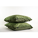 Beau Maison Fluwelen kussenslopen Groen Velvet-velours Beau Maison Fluwelen kussenslopen Groen Velvet-velours