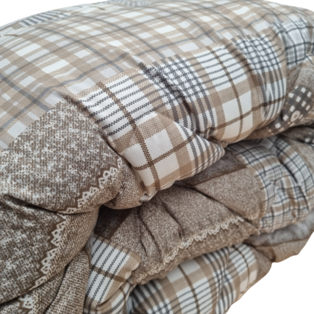 Beau Maison Bedruckte Bettdecke Beige-Taupe Beau Maison Bedruckte Bettdecke Beige-Taupe