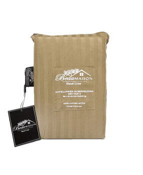 Beau Maison Hotellinnen Kussenslopen Taupe Green - Set van 2