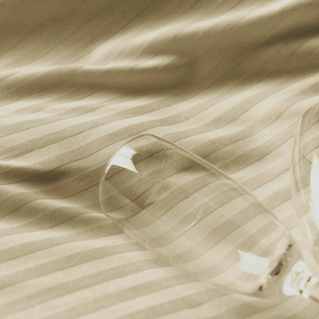 Beau Maison Pillowcase Hotel Line Taupe Green - 60x70cm 2 pieces with zipper Beau Maison Pillowcase Hotel Line Taupe Green - 60x70cm 2 pieces with zipper