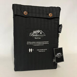 Beau Maison Bettbezug Cotton Satin Hotel Line Black