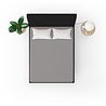 Suite Sheets Jersey Fitted Sheet Gray Suite Sheets Jersey Fitted Sheet Gray