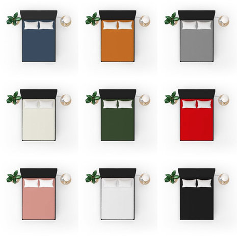 Beau Maison Jersey Hoeslaken Assorti Beau Maison Jersey Hoeslaken Assorti