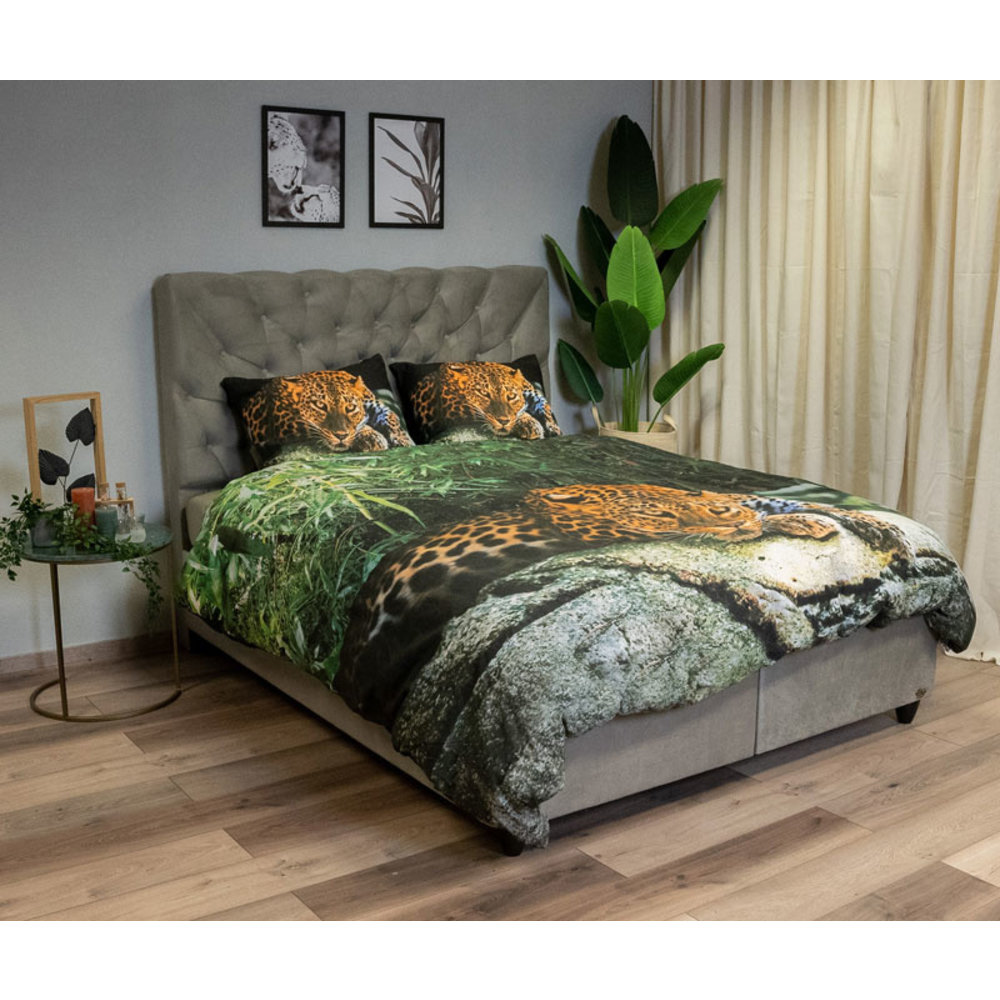 Duvet cover Jungle Leopard Indus Textile