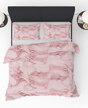 Refined Bedding Dekbedovertrek Marble Pink