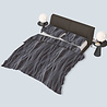 Refined Bedding Wave Black Bettbezug Refined Bedding Wave Black Bettbezug