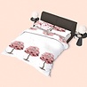 Refined Bedding Refined Bedding Dekbedovertrek Cherry Blossom Rood Refined Bedding Refined Bedding Dekbedovertrek Cherry Blossom Rood