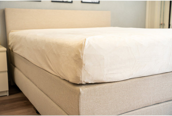 Beau Maison Fluwelen Hoeslaken Parelwit | Velvet Velours