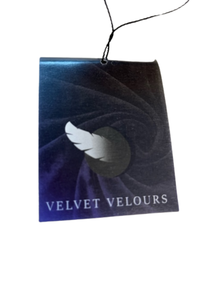 Beau Maison Samt-Spannbettlaken Silber Samt/Velours