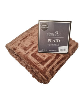 Beau Maison Dubbeldikke Plaid Brown