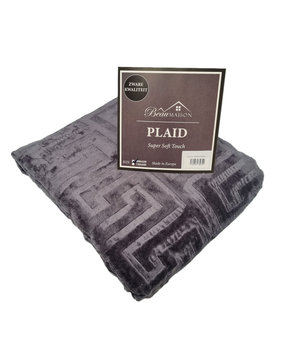 Beau Maison Double Thick Plaid Anthracite