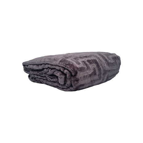 Beau Maison Double Thick Blanket | Plaid Anthracite Beau Maison Double Thick Blanket | Plaid Anthracite