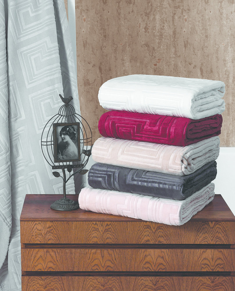 Beau Maison Double Thick Blanket | Plaid Gray Beau Maison Double Thick Blanket | Plaid Gray