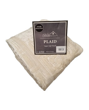 Beau Maison Dubbeldikke Plaid Ivory