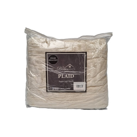 Beau Maison Dubbeldikke Deken | Plaid Ivoorwit Beau Maison Dubbeldikke Deken | Plaid Ivoorwit