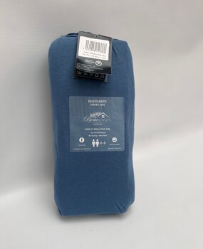 Beau Maison Jersey Spannbettlaken Blau