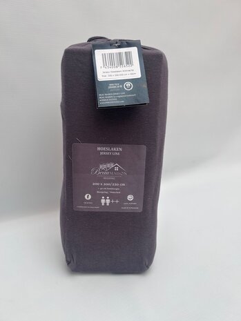 Beau Maison Topper Spannbetttuch Jersey Anthrazit