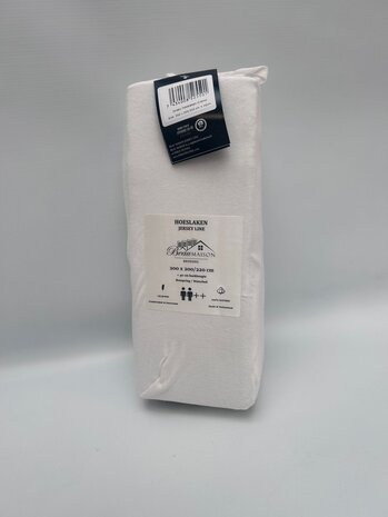 Beau Maison Split Topper Spannbettlaken Creme