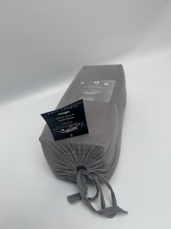 Beau Maison Split Topper Jersey Fitted Sheet Gray