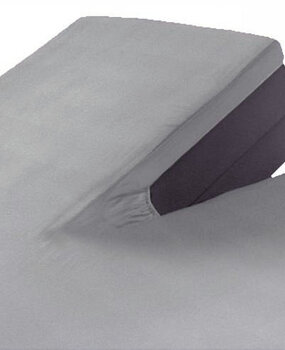 Beau Maison Split Topper Jersey Spannbettlaken Grau