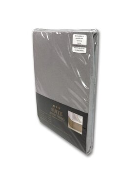 Suite Sheets SALE Jersey Fitted Sheet Grey