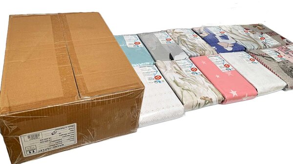 Stock Assorted Cotton Duvet Covers with Prints - Regenerated Cotton Stock Assorted Cotton Duvet Covers with Prints - Regenerated Cotton