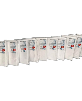 Stock Katoenen Dekbedovertrekken Wit Uni