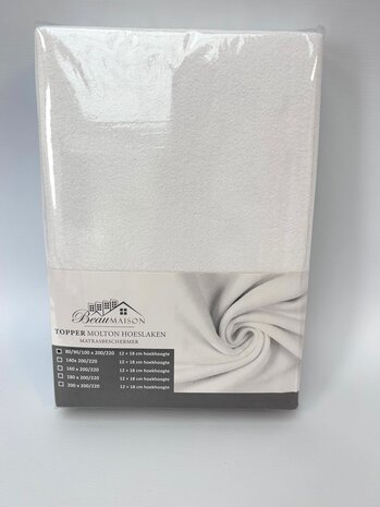 Beau Maison Molton-Topper – Molton 80 % Baumwolle