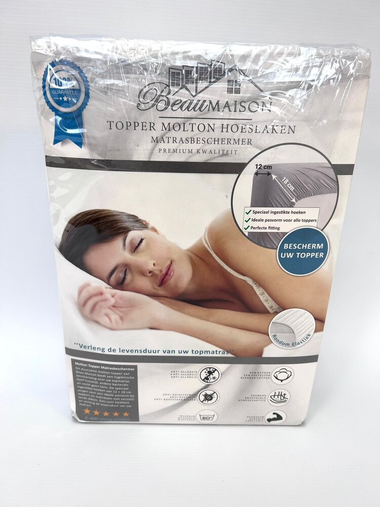 Beau Maison Molton Topper - Molton 80% cotton