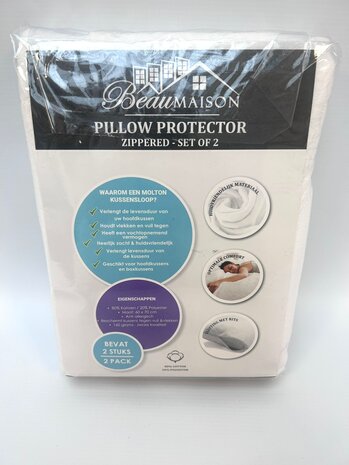 Beau Maison Pillow protector 2 pieces - Molton pillowcases 60x70 cm