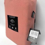 Beau Maison Split-Topper-Doppel-Jersey-Spannbettlaken, Hautfarben