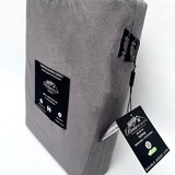 Beau Maison Topper Double Jersey Spannbettlaken Anthrazit