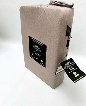 Beau Maison Topper-Doppel-Jersey-Spannbettlaken, Taupe-Grau Beau Maison Topper-Doppel-Jersey-Spannbettlaken, Taupe-Grau